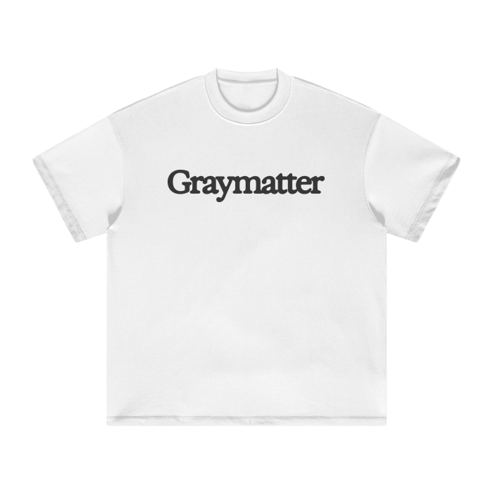 Heavyweight Earth Tone FOG T-Shirt with Graymatter print design.