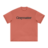 Heavyweight Earth Tone FOG T-Shirt with Graymatter printed design.